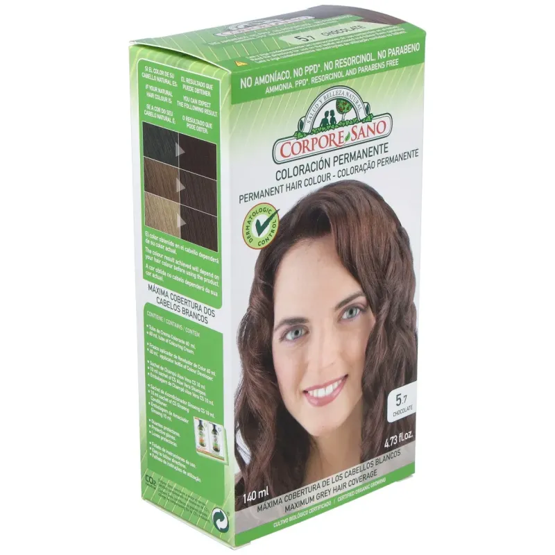 Corpore sano tinte 5.7 chocolate | Farmacia Barata Corpore sano tinte 5.7 chocolate | Farmacia Barata