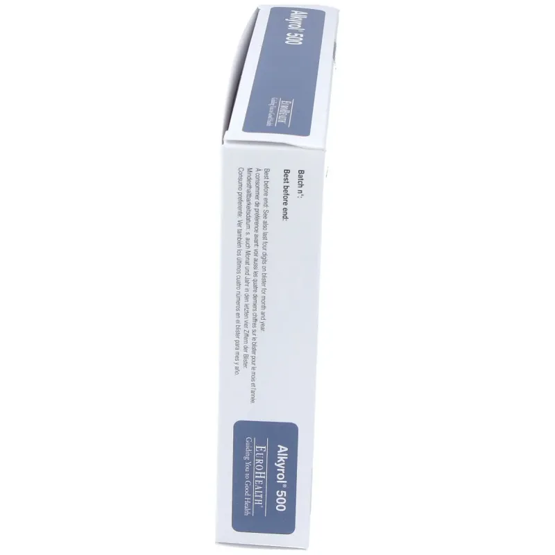 Eurohealth alkyrol 500mg 120caps | Farmacia Barata