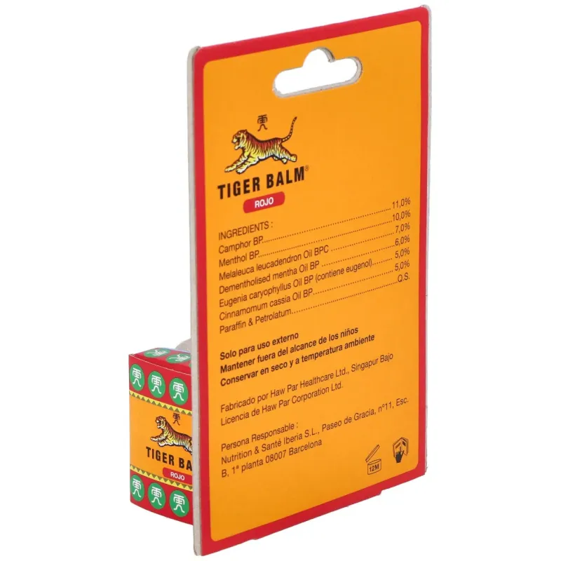 Balsamo tigre rojo 19gr. | Farmacia Barata