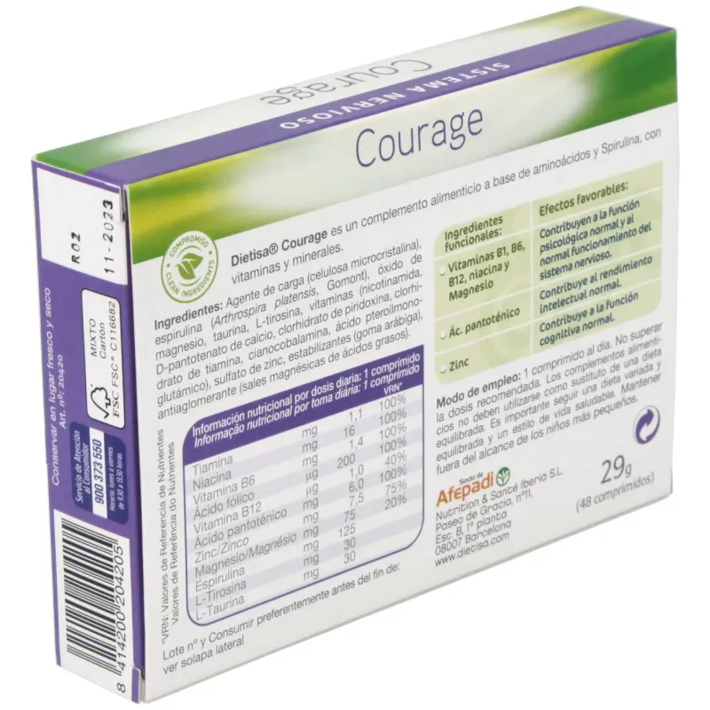 Courage (depresion) 48comp. | Farmacia Barata