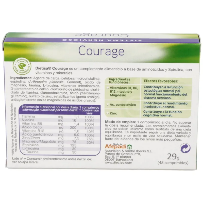 Courage (depresion) 48comp. | Farmacia Barata