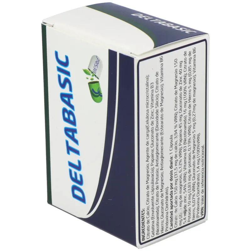 Deltabasic (regulador ph) 60cap. | Farmacia Barata