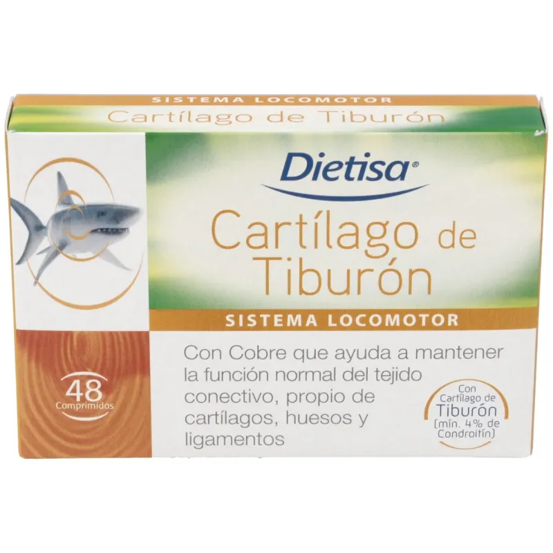 Cartilago de tiburon (ideceron) 48comp. | Farmacia Barata Cartilago de tiburon (ideceron) 48comp. | Farmacia Barata