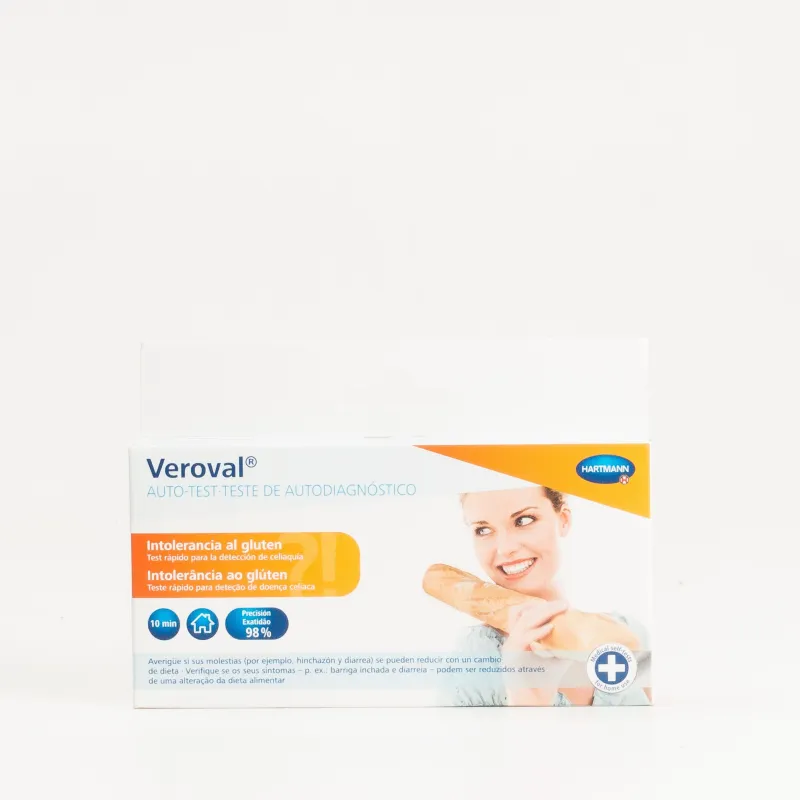 Veroval Autotest Intolerancia Gluten, 1U.