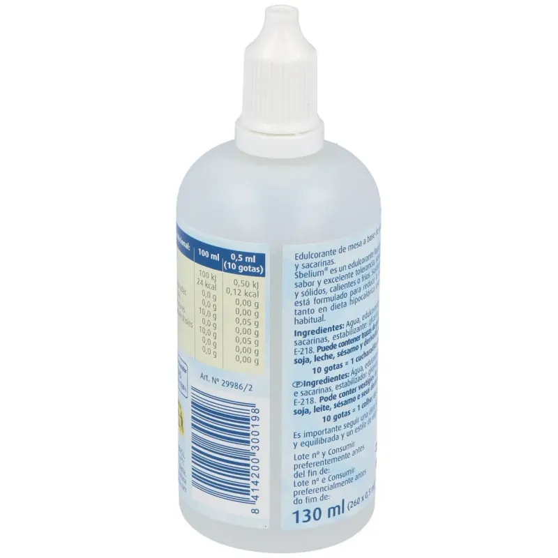 Sbelium edulcorante (endulzante) dietisetas 130ml | Farmacia Barata Sbelium edulcorante (endulzante) dietisetas 130ml | Farmacia Barata