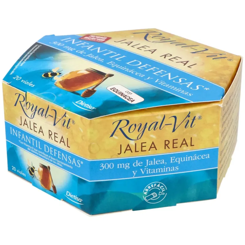 Jalea real royal vit infantil 300mg. 20amp | Farmacia Barata Jalea real royal vit infantil 300mg. 20amp | Farmacia Barata