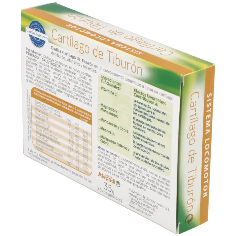 Cartilago de tiburon (ideceron) 48comp. | Farmacia Barata Cartilago de tiburon (ideceron) 48comp. | Farmacia Barata