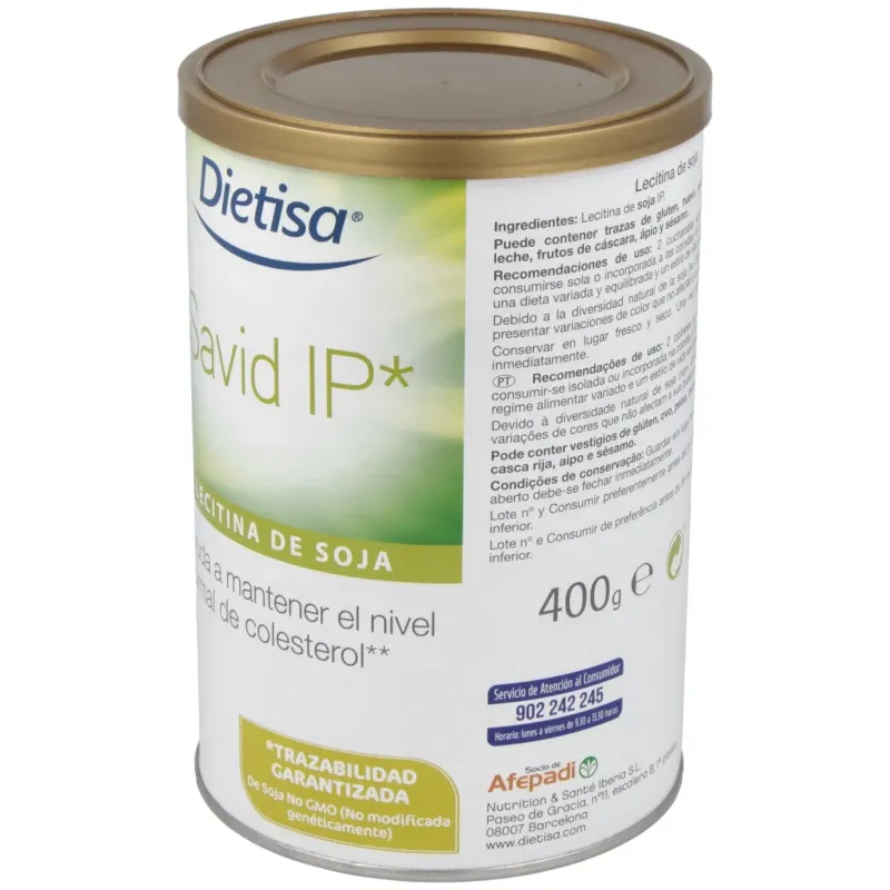 Lecitina ip (identidad preservada) savid 400gr. | Farmacia Barata Lecitina ip (identidad preservada) savid 400gr. | Farmacia Barata