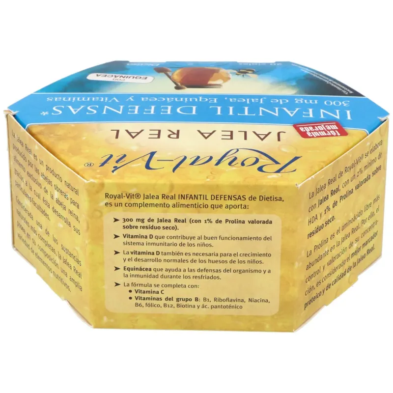Jalea real royal vit infantil 300mg. 20amp | Farmacia Barata Jalea real royal vit infantil 300mg. 20amp | Farmacia Barata