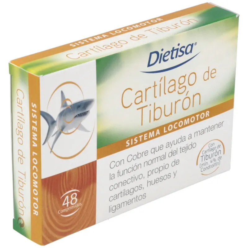 Cartilago de tiburon (ideceron) 48comp. | Farmacia Barata Cartilago de tiburon (ideceron) 48comp. | Farmacia Barata