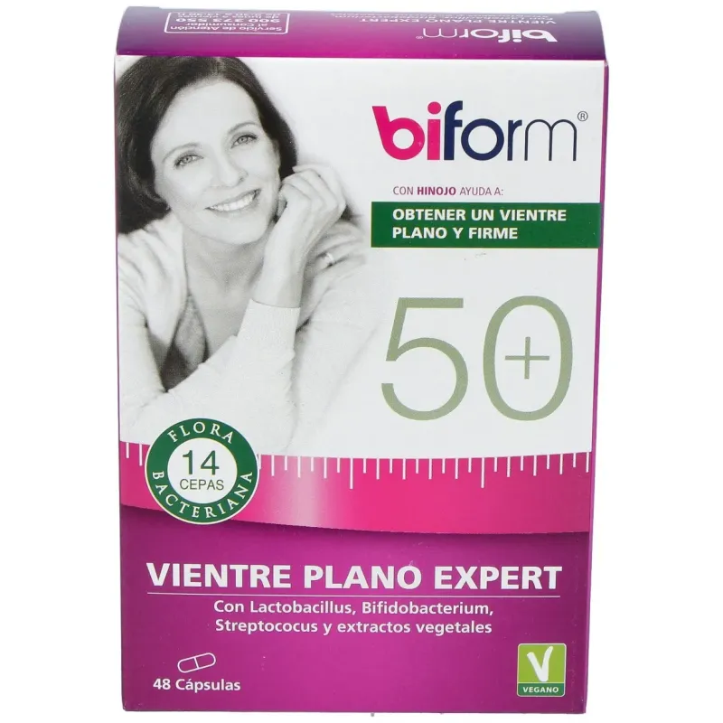 Biform 50 vientre plano expert 48cap. | Farmacia Barata Biform 50 vientre plano expert 48cap. | Farmacia Barata