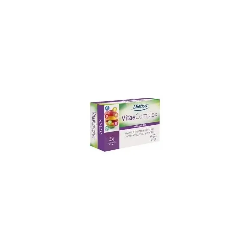 Dietisa vitaecomplex 48comp | Farmacia Barata Dietisa vitaecomplex 48comp | Farmacia Barata