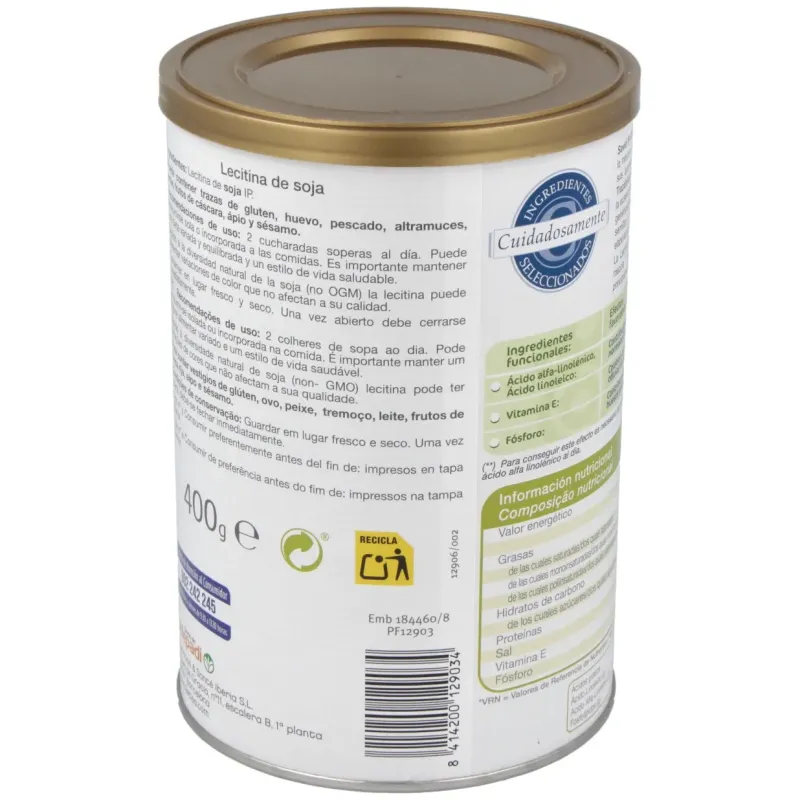 Lecitina ip (identidad preservada) savid 400gr. | Farmacia Barata Lecitina ip (identidad preservada) savid 400gr. | Farmacia Barata