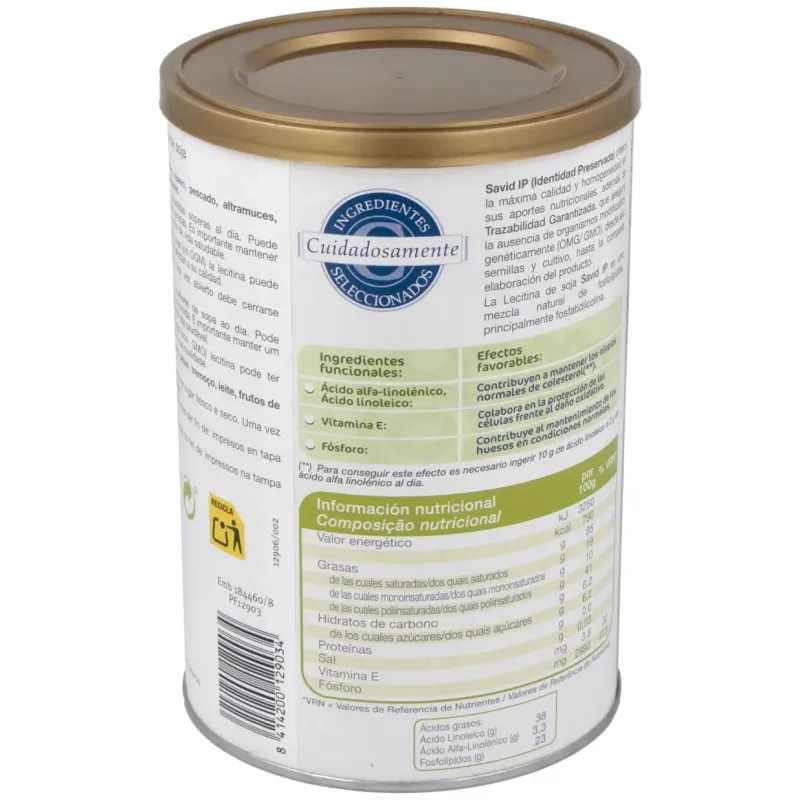 Lecitina ip (identidad preservada) savid 400gr. | Farmacia Barata Lecitina ip (identidad preservada) savid 400gr. | Farmacia Barata