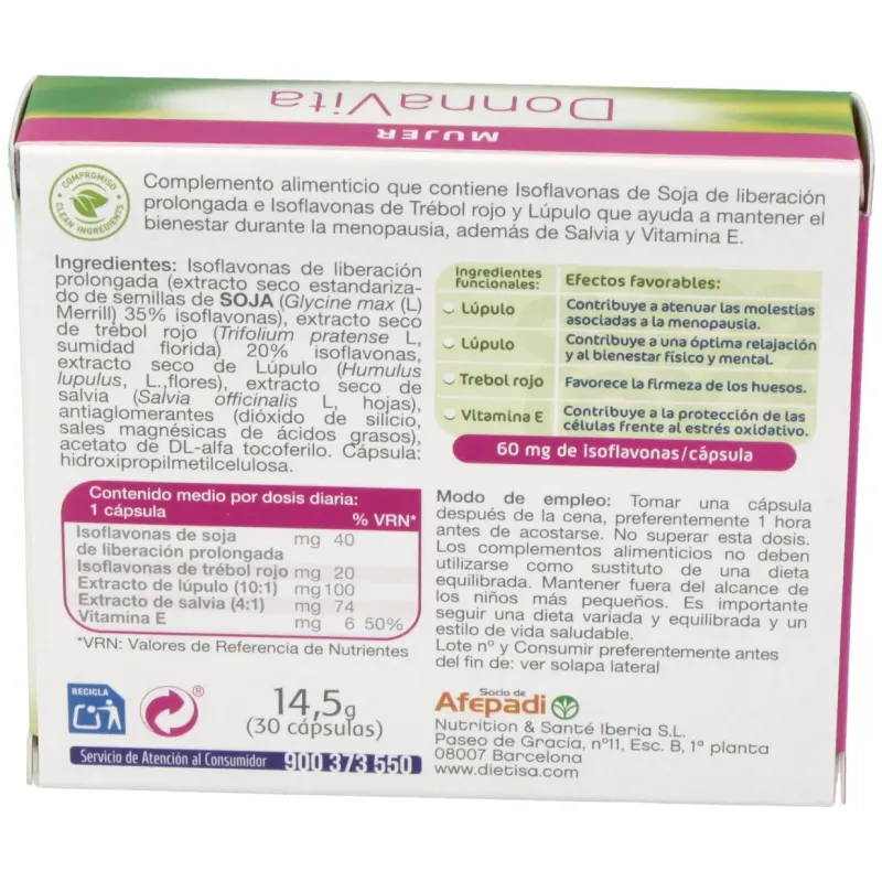 Dietisa donnavita 30cáps | Farmacia Barata Dietisa donnavita 30cáps | Farmacia Barata