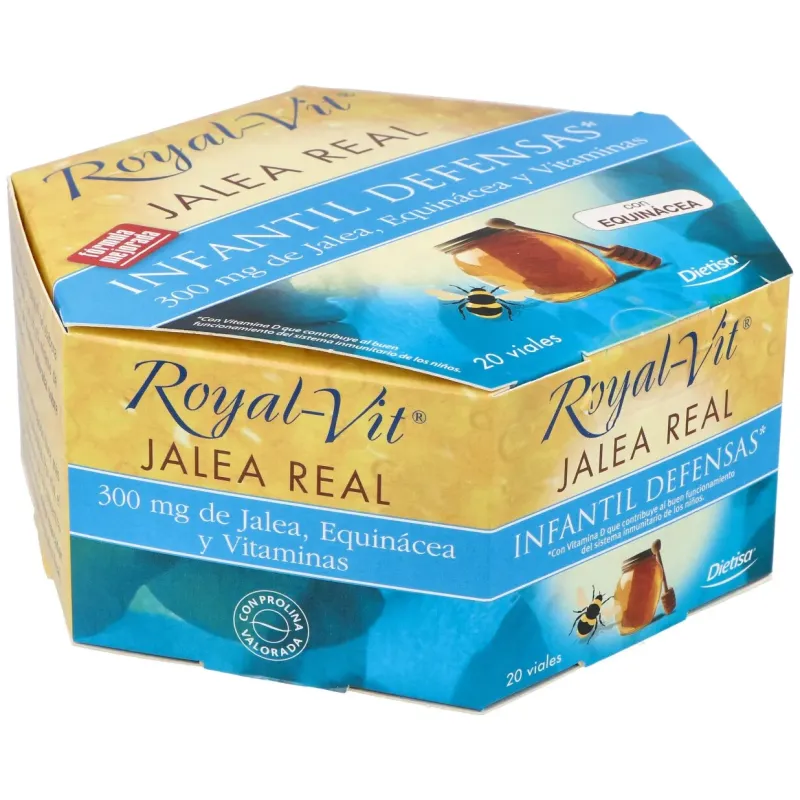 Jalea real royal vit infantil 300mg. 20amp | Farmacia Barata Jalea real royal vit infantil 300mg. 20amp | Farmacia Barata
