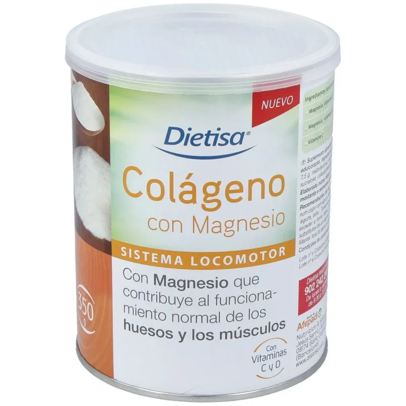 Dietisa colágeno con magnesio 350g | Farmacia Barata Dietisa colágeno con magnesio 350g | Farmacia Barata