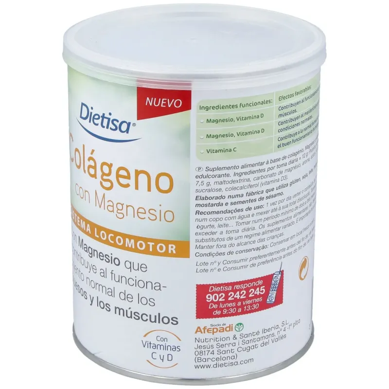 Dietisa colágeno con magnesio 350g | Farmacia Barata Dietisa colágeno con magnesio 350g | Farmacia Barata