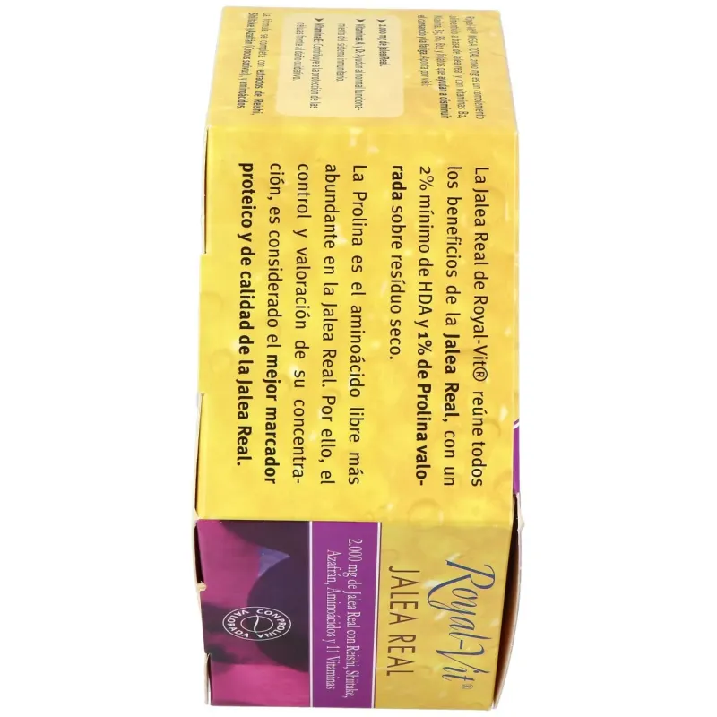 Royal-vit jalea real mega total 2000mg 20 viales | Farmacia Barata Royal-vit jalea real mega total 2000mg 20 viales | Farmacia Barata
