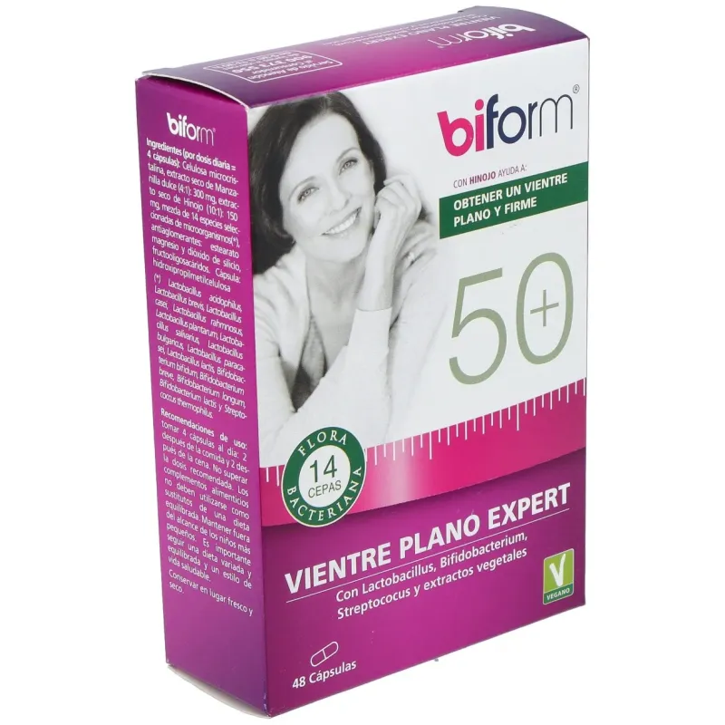 Biform 50 vientre plano expert 48cap. | Farmacia Barata Biform 50 vientre plano expert 48cap. | Farmacia Barata