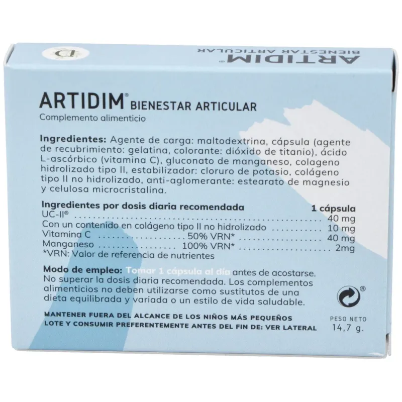Dimefar artidim 30cáps | Farmacia Barata
