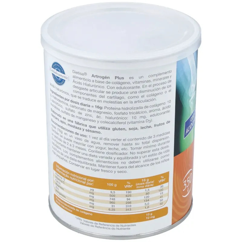 Artrogen plus con acido hialuronico 350g. | Farmacia Barata Artrogen plus con acido hialuronico 350g. | Farmacia Barata