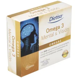 Dietisa omega 3 mental y visión 45 perlas | Farmacia Barata Dietisa omega 3 mental y visión 45 perlas | Farmacia Barata