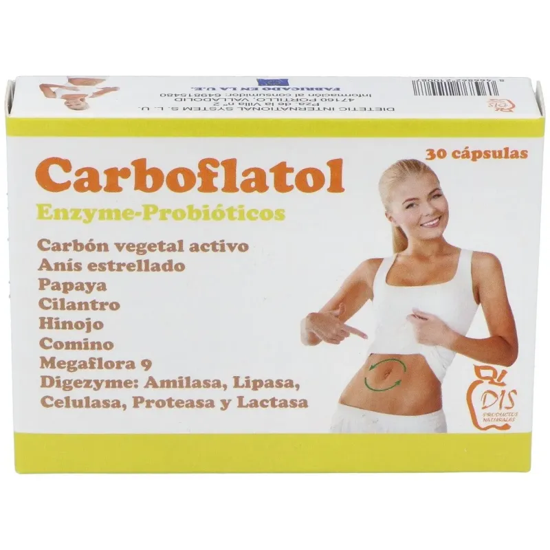 Dis carboflatol 30caps | Farmacia Barata Dis carboflatol 30caps | Farmacia Barata