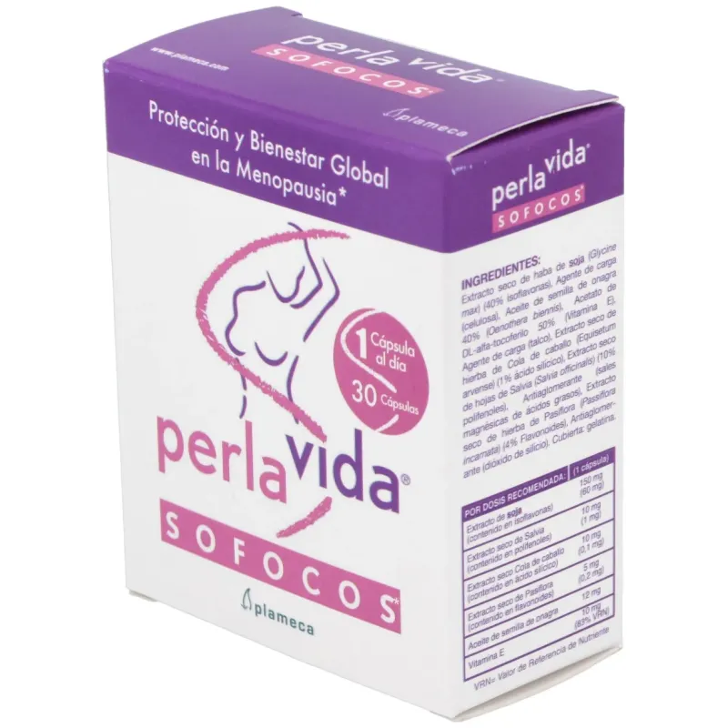 Plameca perlavida sofocos 2.0 30caps | Farmacia Barata Plameca perlavida sofocos 2.0 30caps | Farmacia Barata
