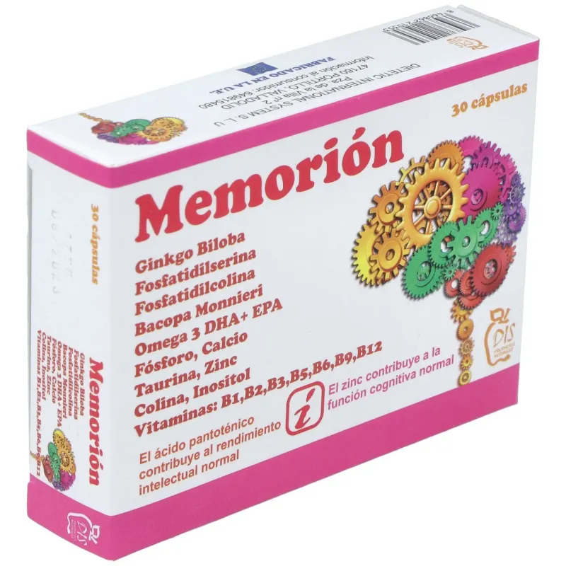 Dis memorión 30caps | Farmacia Barata