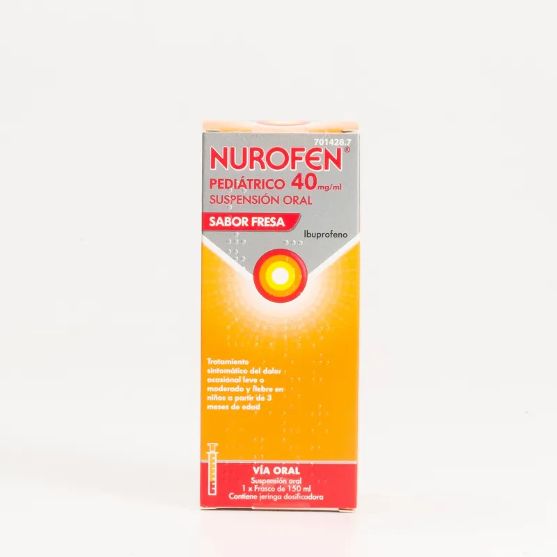 Nurofen pediátrico fresa 40mg/ml Nurofen pediátrico fresa 40mg/ml