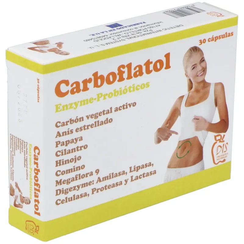Dis carboflatol 30caps | Farmacia Barata Dis carboflatol 30caps | Farmacia Barata