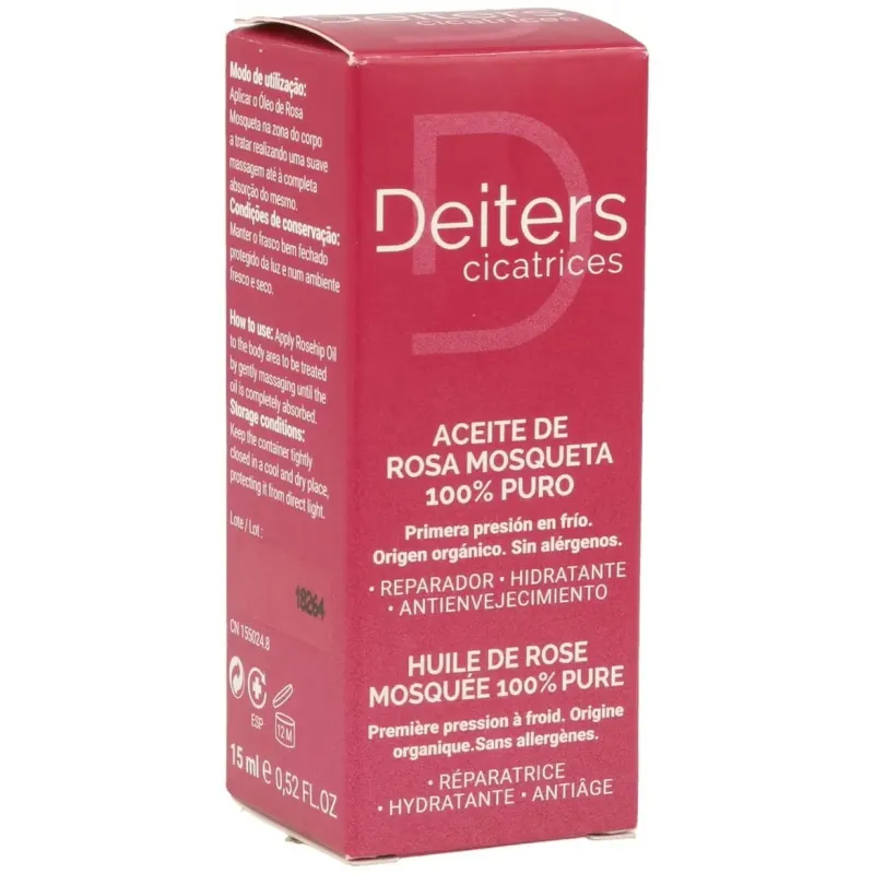 Deiters aceite de rosa mosqueta 100% puro 15ml | Farmacia Barata