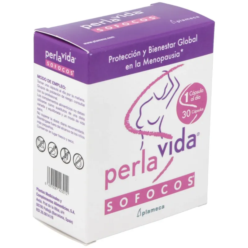 Plameca perlavida sofocos 2.0 30caps | Farmacia Barata Plameca perlavida sofocos 2.0 30caps | Farmacia Barata