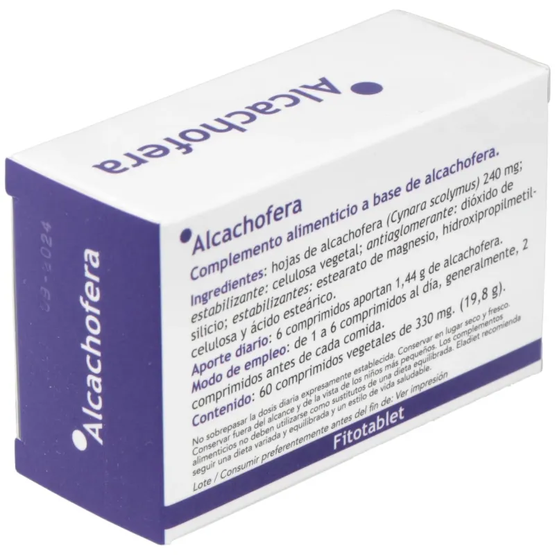 Fitotablet alcachofera 60comp | Farmacia Barata Fitotablet alcachofera 60comp | Farmacia Barata