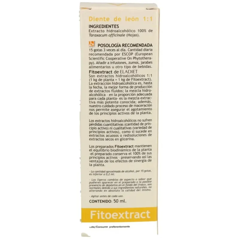 Fitoextract diente de león 50ml | Farmacia Barata Fitoextract diente de león 50ml | Farmacia Barata