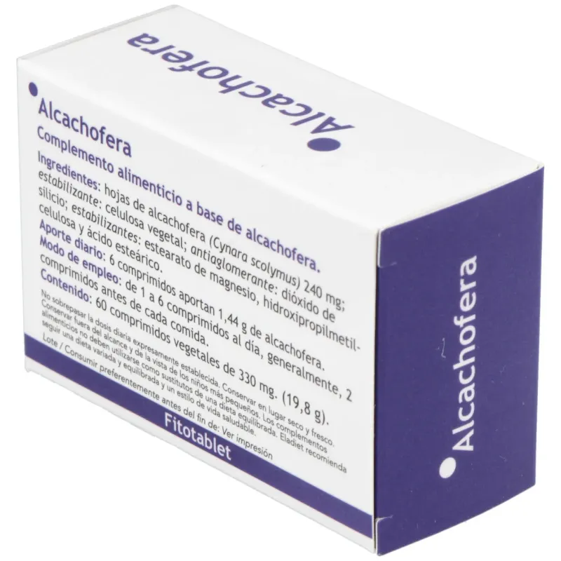 Fitotablet alcachofera 60comp | Farmacia Barata Fitotablet alcachofera 60comp | Farmacia Barata
