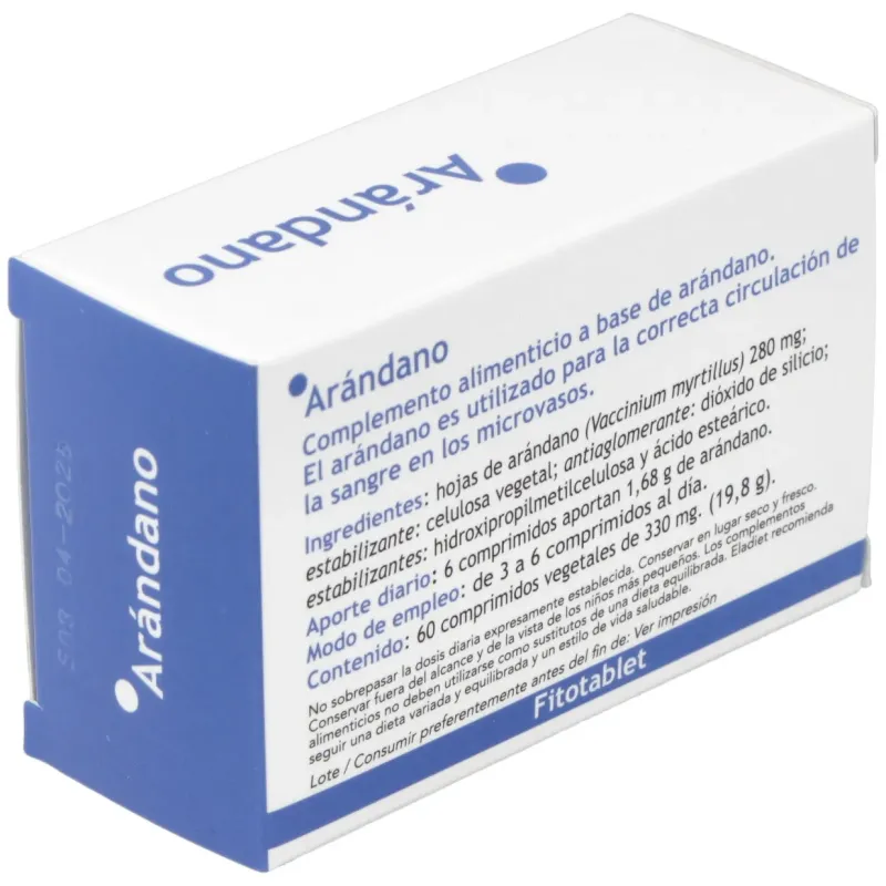 Fitotablet arandano (mirtilo) 60comp | Farmacia Barata Fitotablet arandano (mirtilo) 60comp | Farmacia Barata