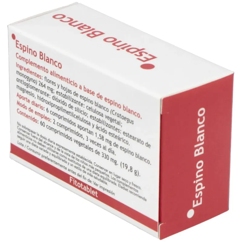 Fitotablet espino blanco 60comp. | Farmacia Barata