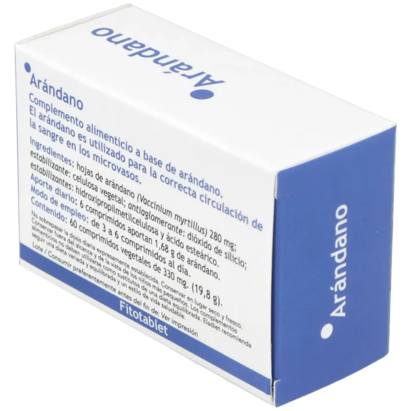 Fitotablet arandano (mirtilo) 60comp | Farmacia Barata Fitotablet arandano (mirtilo) 60comp | Farmacia Barata