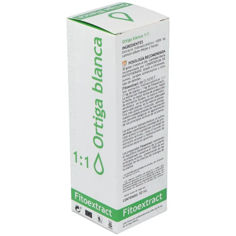 Fitoextract ortiga blanca 50ml | Farmacia Barata