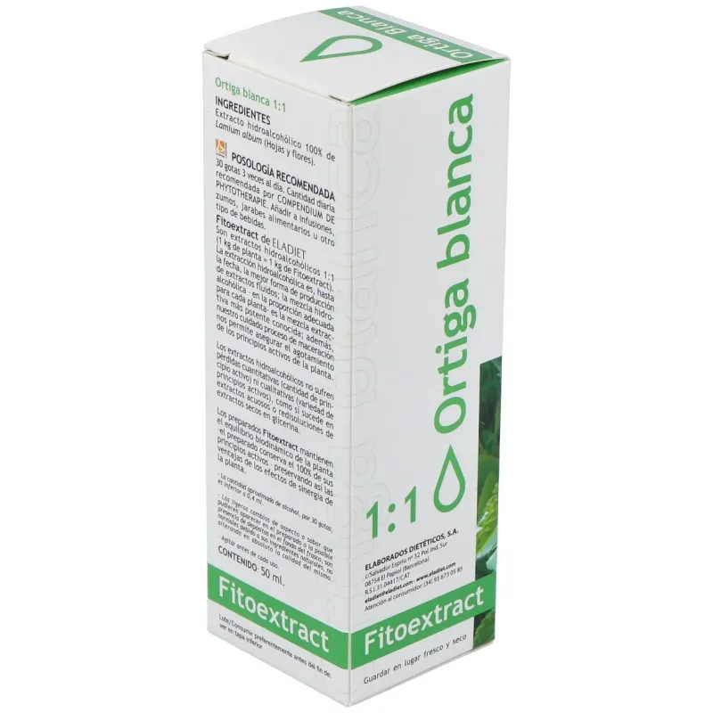 Fitoextract ortiga blanca 50ml | Farmacia Barata