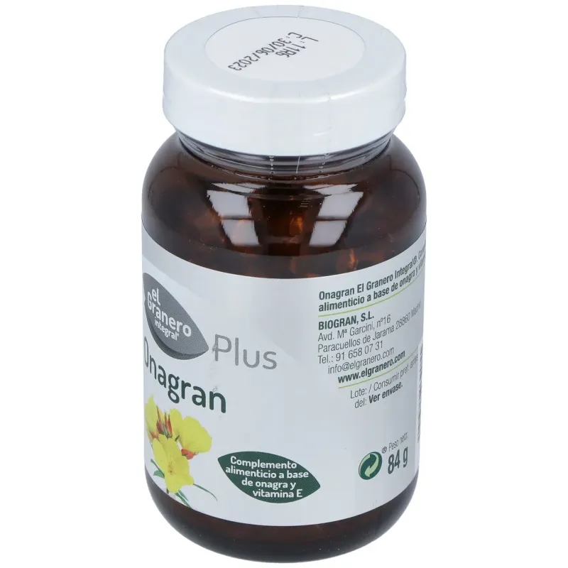 El granero onagran plus 120 perlas | Farmacia Barata