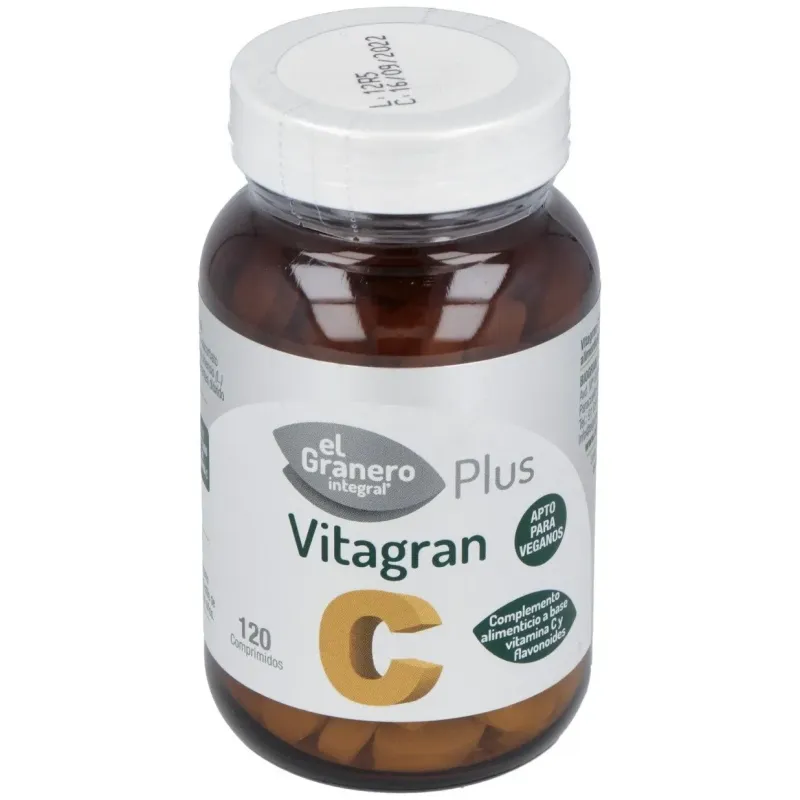 Vitagran c (vit.c forte + bioflav.750mg.) 120comp. | Farmacia Barata