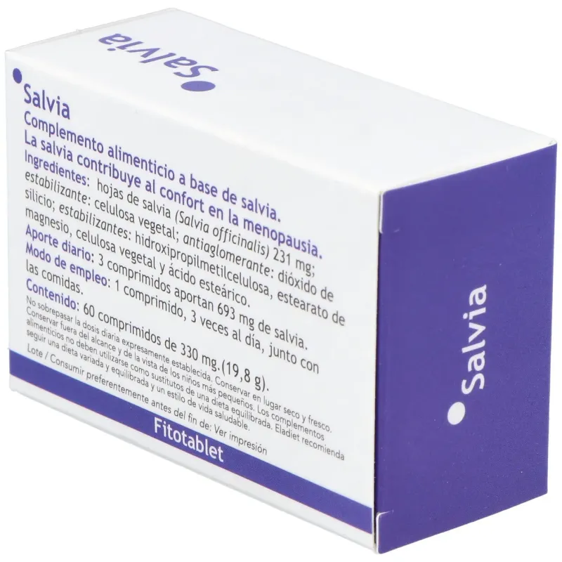 Fitotablet salvia 60comp. | Farmacia Barata Fitotablet salvia 60comp. | Farmacia Barata