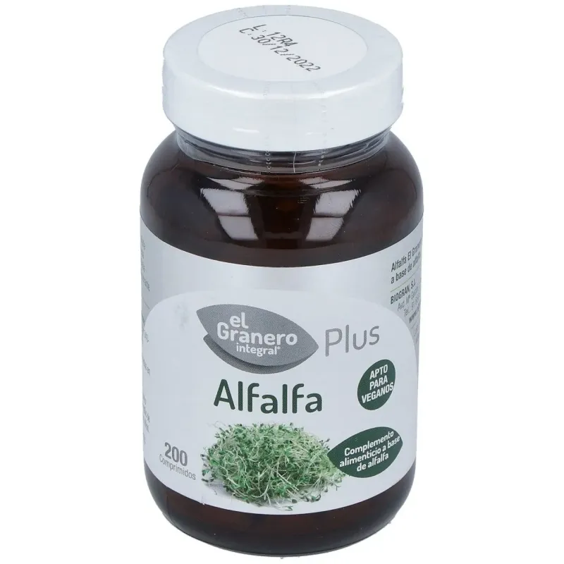 El granero alfalfa 200 comp | Farmacia Barata