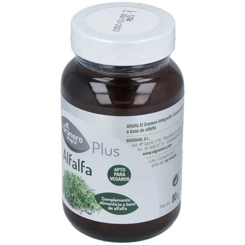 El granero alfalfa 200 comp | Farmacia Barata