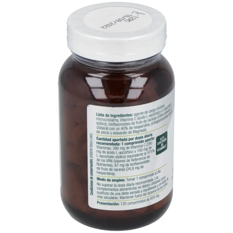 Vitagran c (vit.c forte + bioflav.750mg.) 120comp. | Farmacia Barata