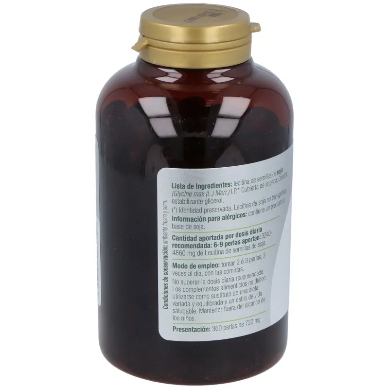Lecitina de soja lecigran 740mg. 360perlas | Farmacia Barata