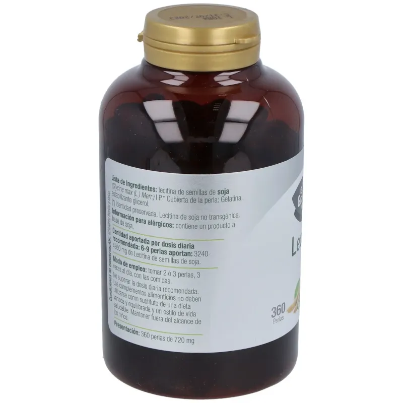 Lecitina de soja lecigran 740mg. 360perlas | Farmacia Barata